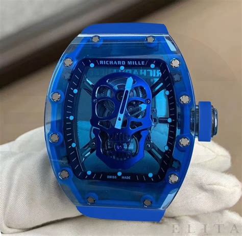 richard mille replica skull watch|richard mille blue mask.